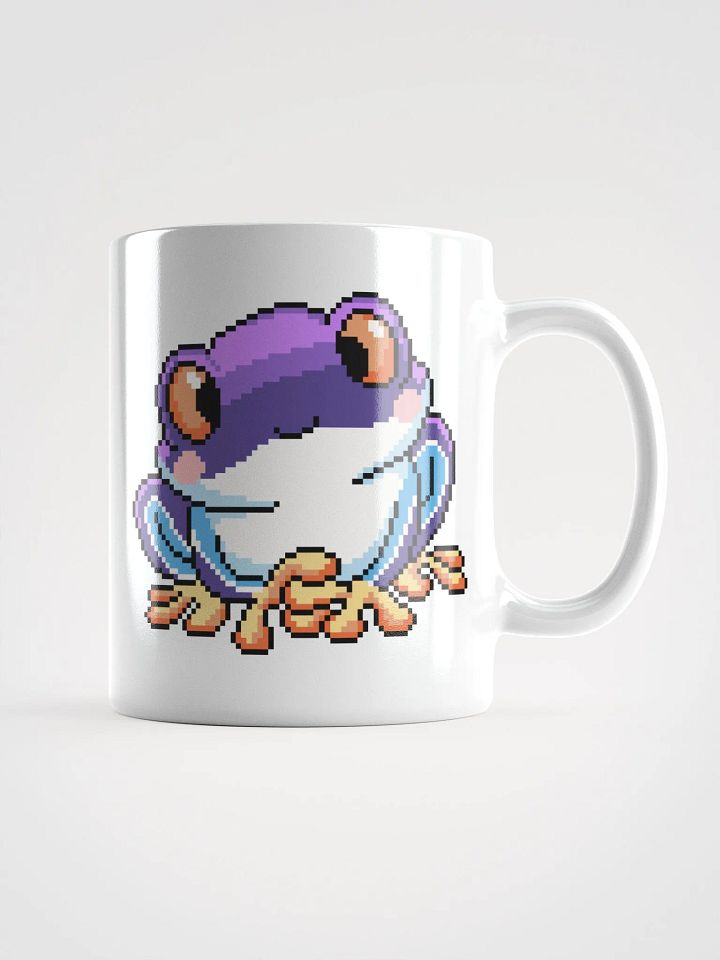 Purple Rip the Frog White Glossy Mug product image (2)