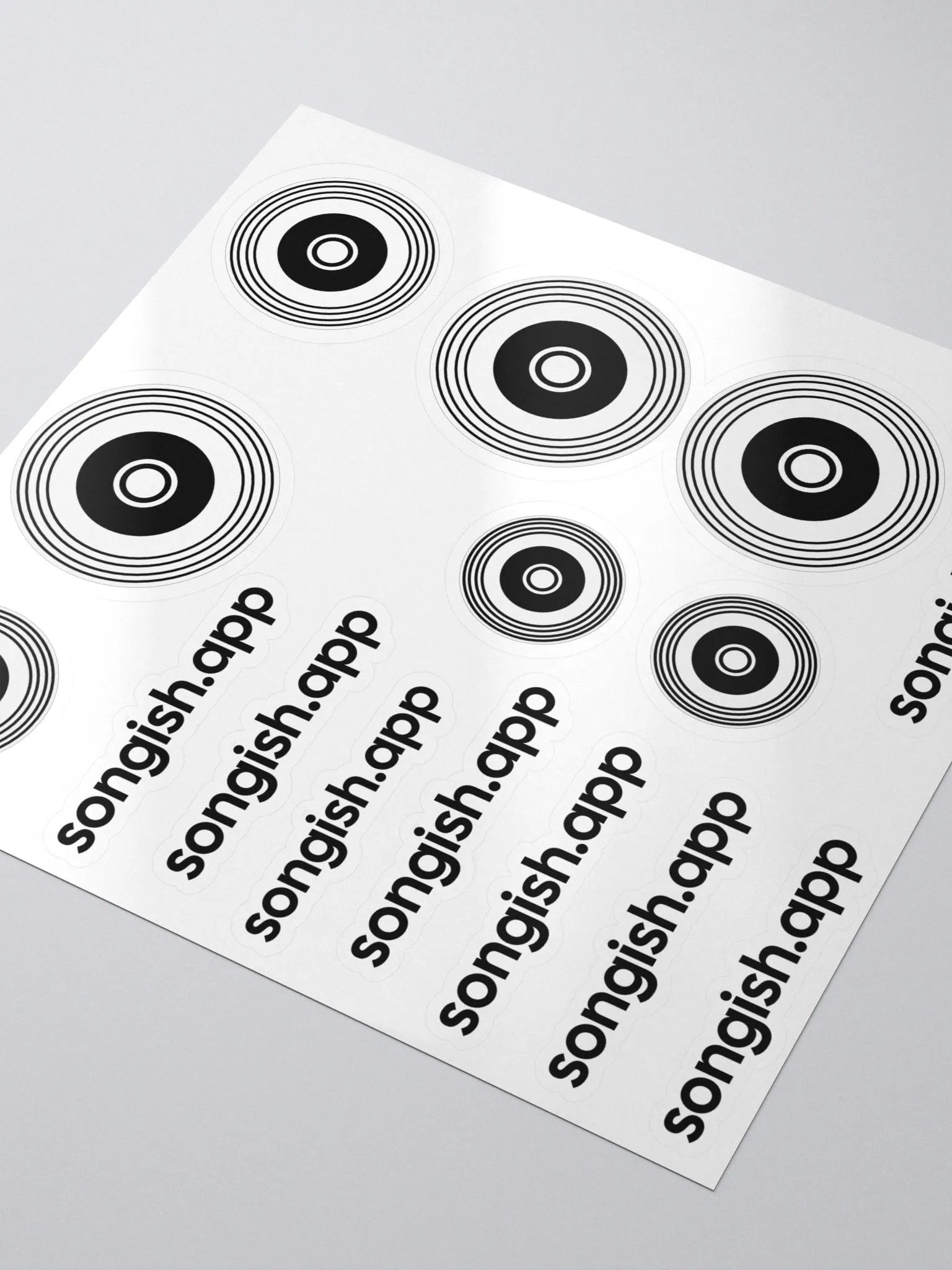 THE SONGISH STICKER SHEET v1 product image (5)