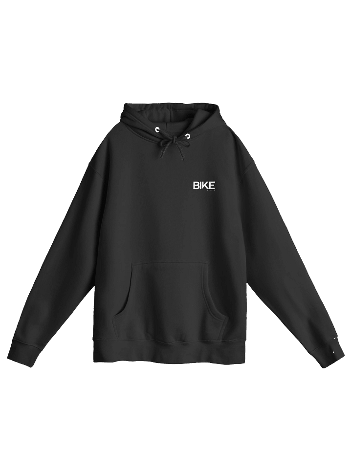 E-Biking Is A Crime Hoodie (White Logo) product image (2)