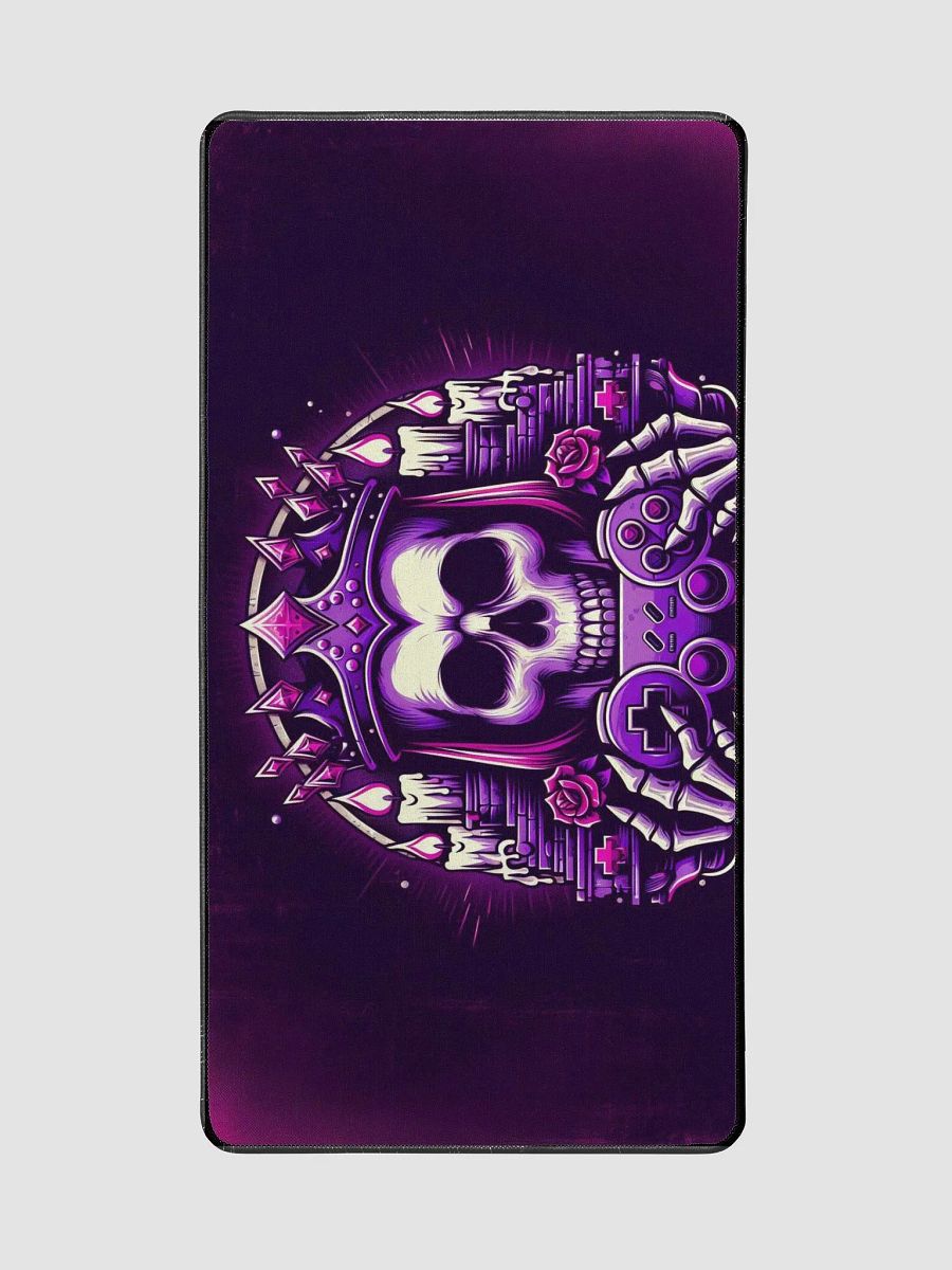 Purple Gaming Skeleton Desk Mat product image (2)