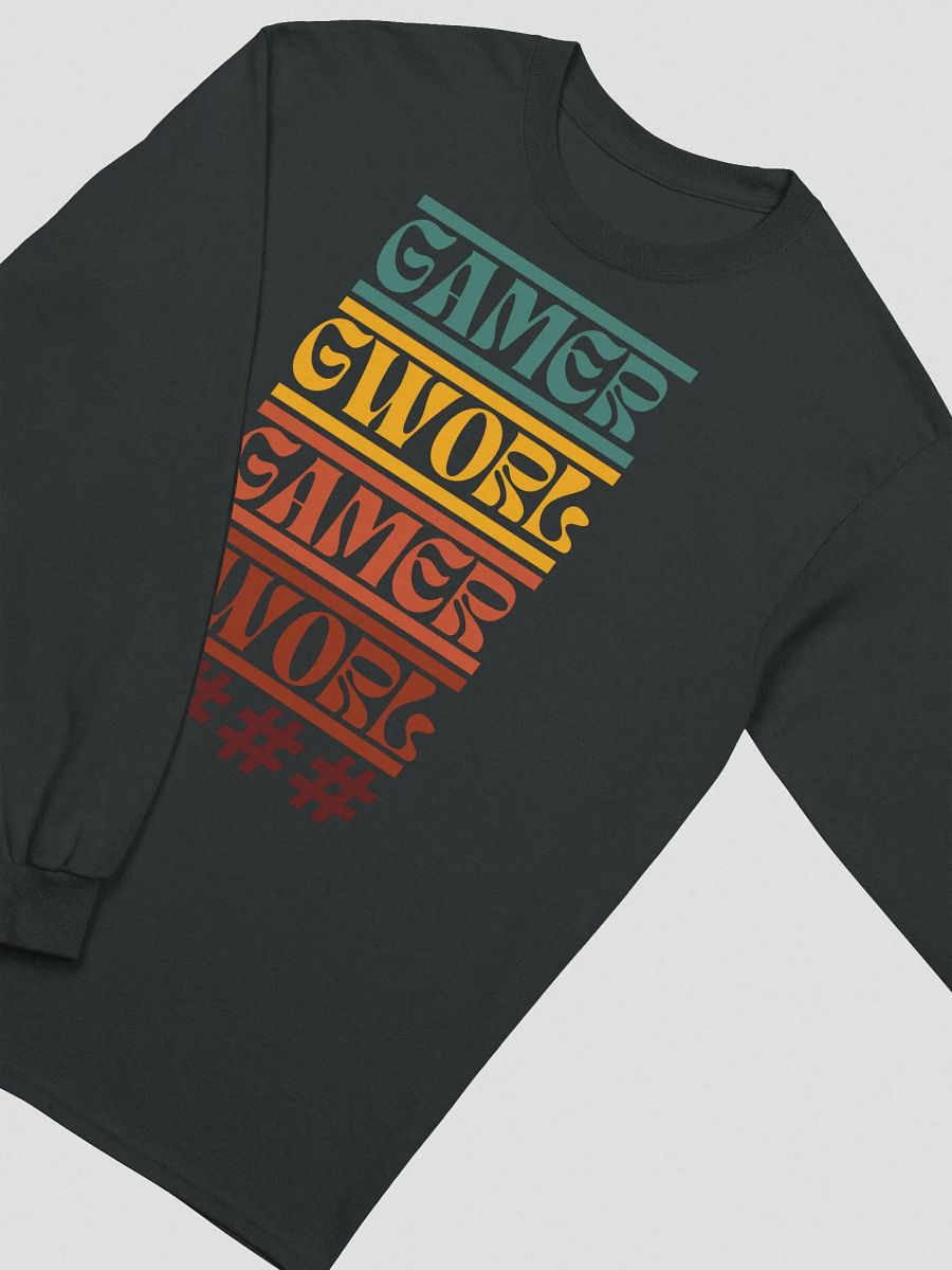 Retro Gamer Gworl long sleeve product image (9)