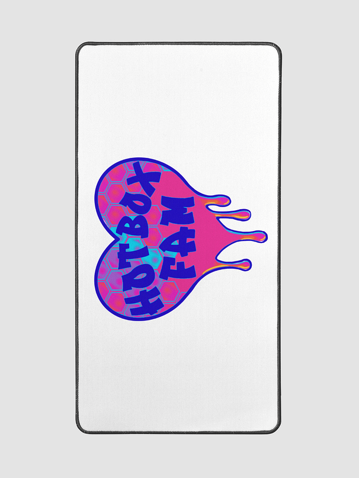 HOT BOX FAM COLOR POP HONEY COMB LOGO DESK MAT product image (2)
