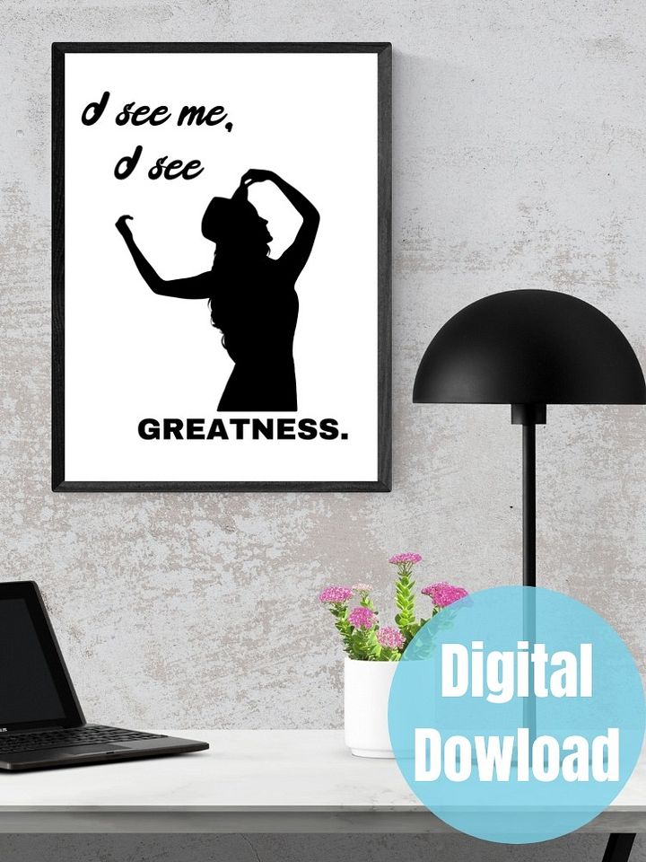 I See Greatness Printable Wall Art product image (1)