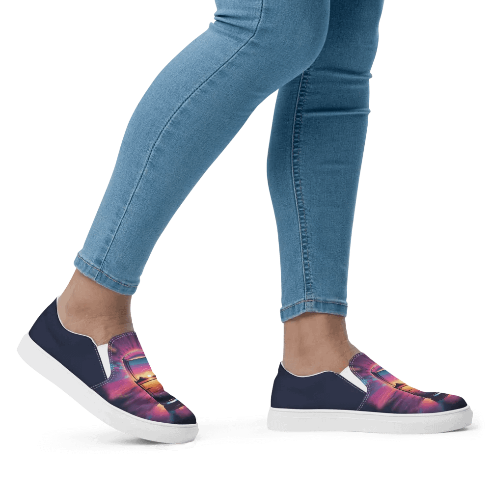 Beer Sunset Slip on Shoes product image (6)