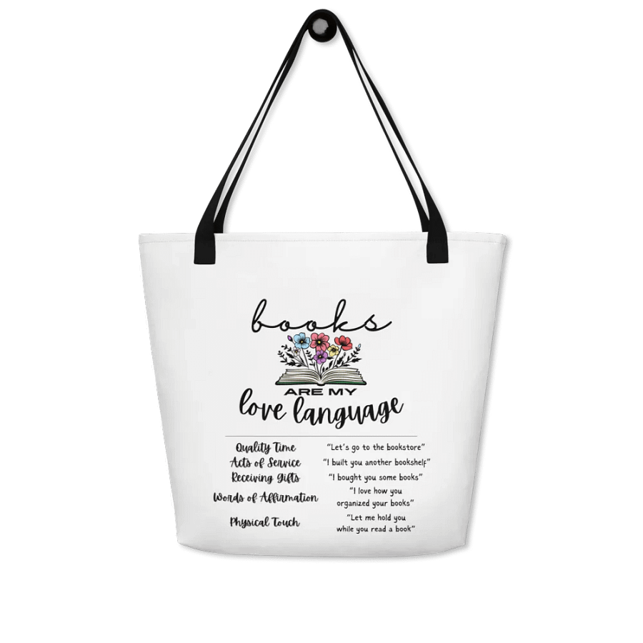Love Language Tote product image (1)