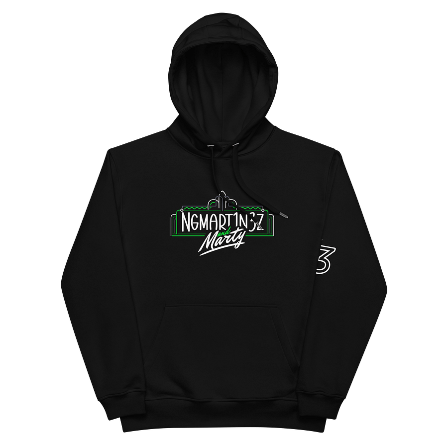 Retro Green NGM & Marty Hoodie product image (1)