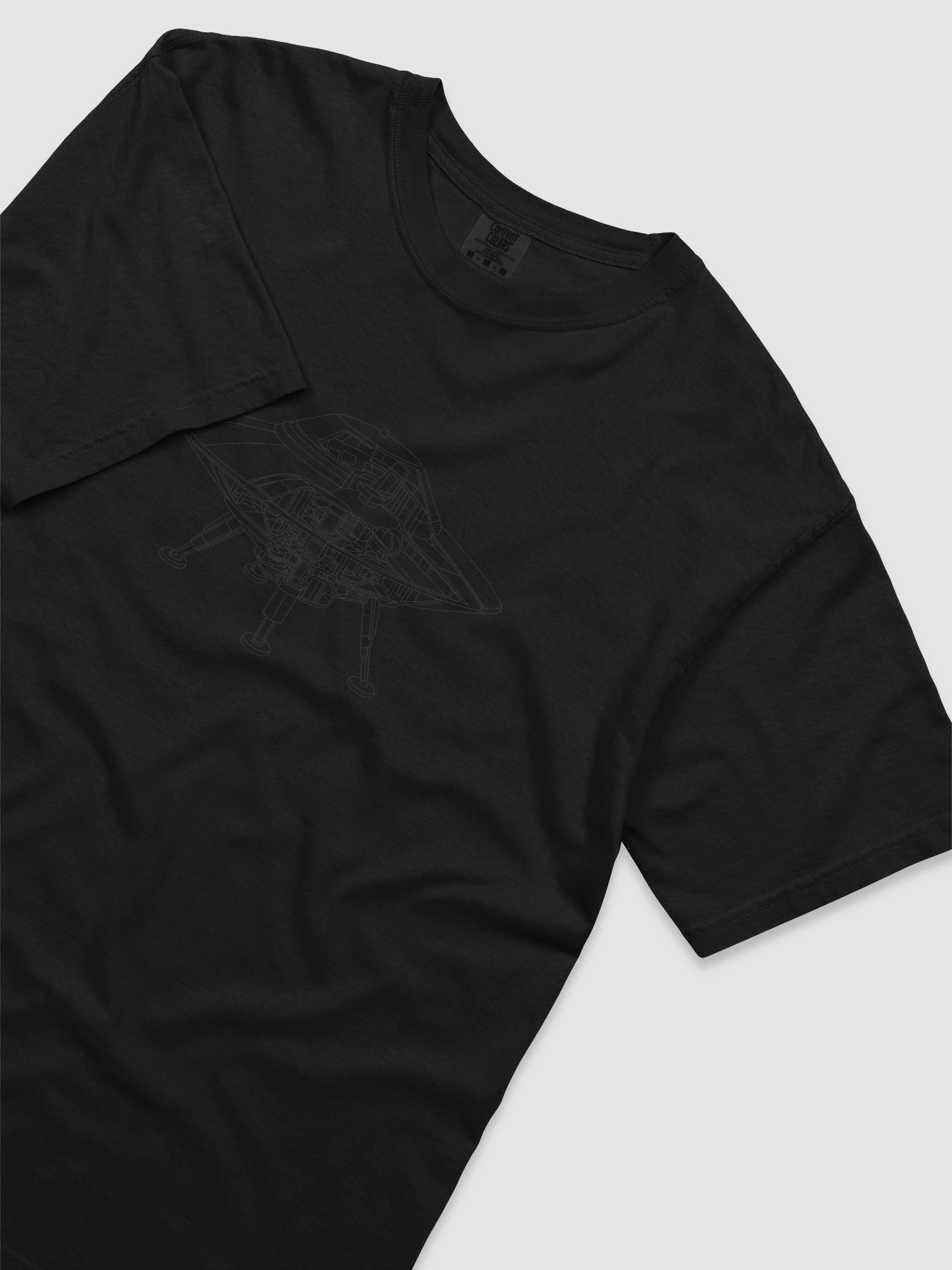 Original TSM UAP Blueprint Tee (Subtle Black) product image (14)