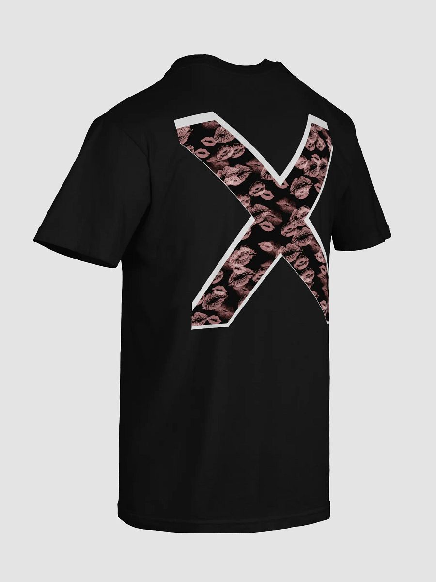 Black X Pink Lipstick Kisses Shirt product image (100)