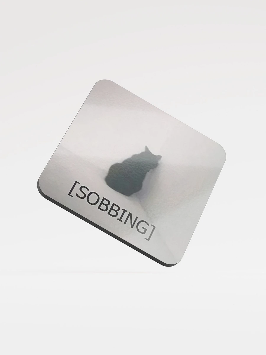 Glossed Cork Coaster: Meme Cats product image (1)