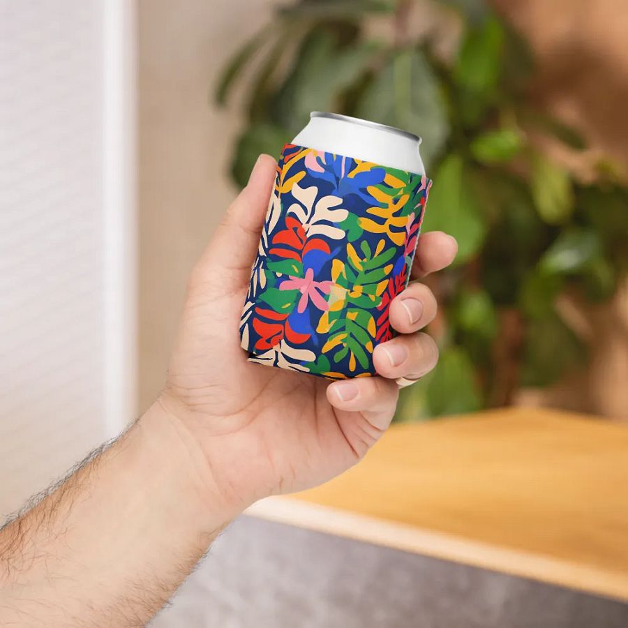 Vibrant Leaf Can Cooler product image (6)