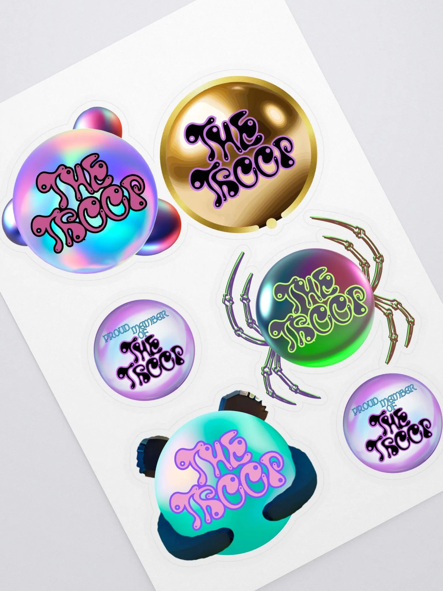 Troop Logo Stickers product image (3)