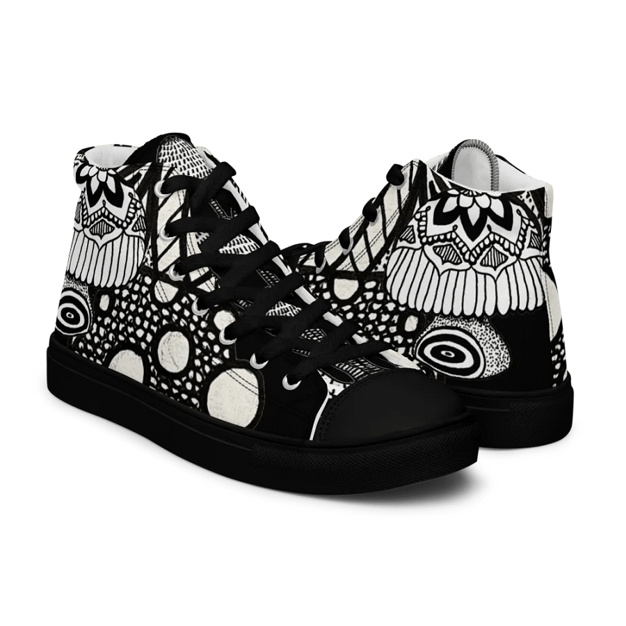 Mystical Mushroom Womens High Tops product image (11)