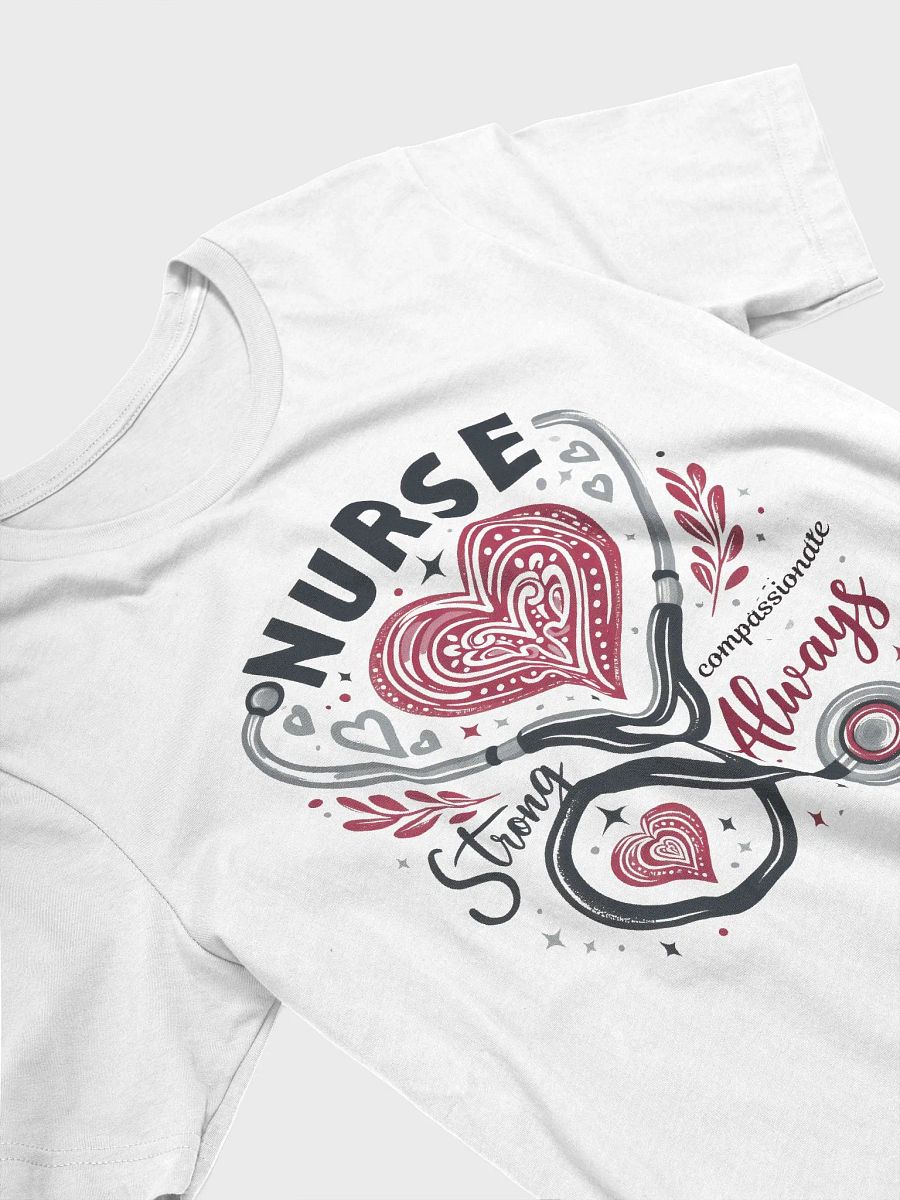 Nurse Love Stethoscope Heart T-Shirt product image (24)