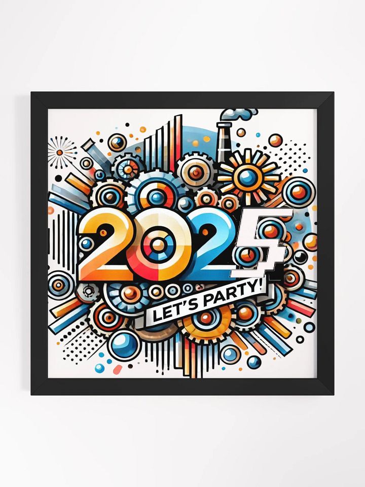 Sparkle and Shine 2025 Framed Poster product image (1)