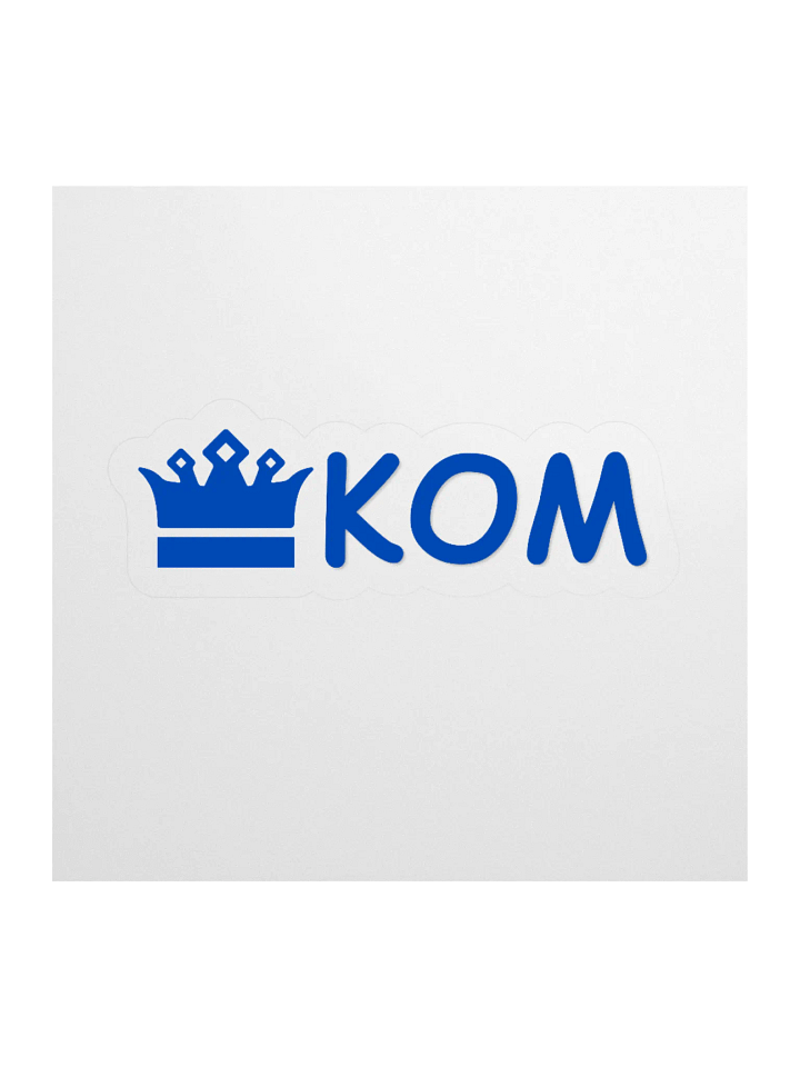 KOM Crown sticker product image (2)