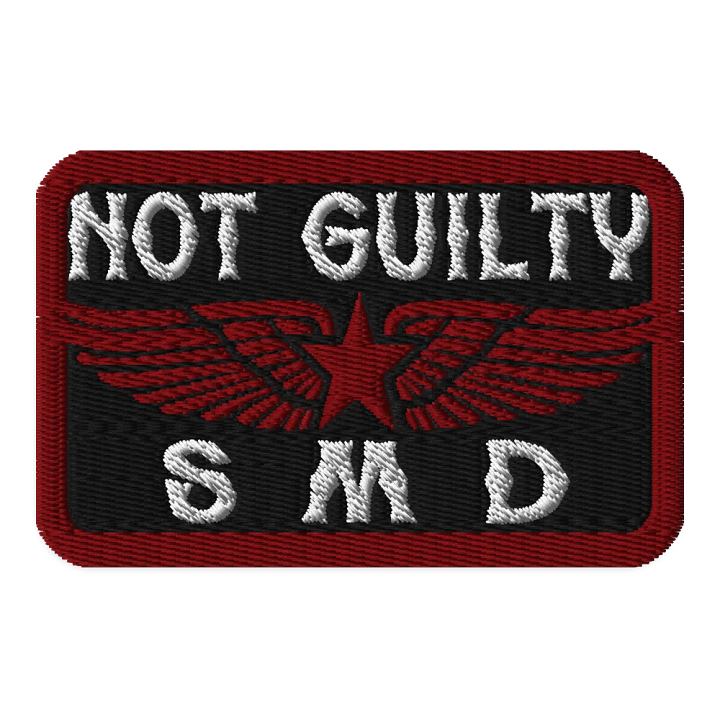 Not Guilty Patch (Red) product image (1)