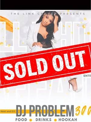 Tomorrow The All White Brunch is officially SOLD OUT @thelinkcenterofdurham — appreciate the love! #DJProblem300 on deck all vibes, no skips  #SoldOutShow #AllWhiteBrunch #DurhamNC #TheLinkCenter #DJProblem #ItsAProblem #BrunchVibes #FoodDrinksHookah #NCEvents #rnbvibes 