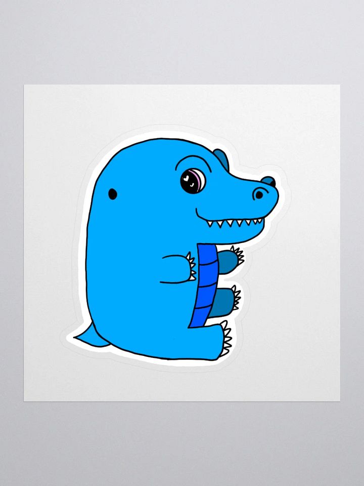 Blue Floofy Alligator product image (2)