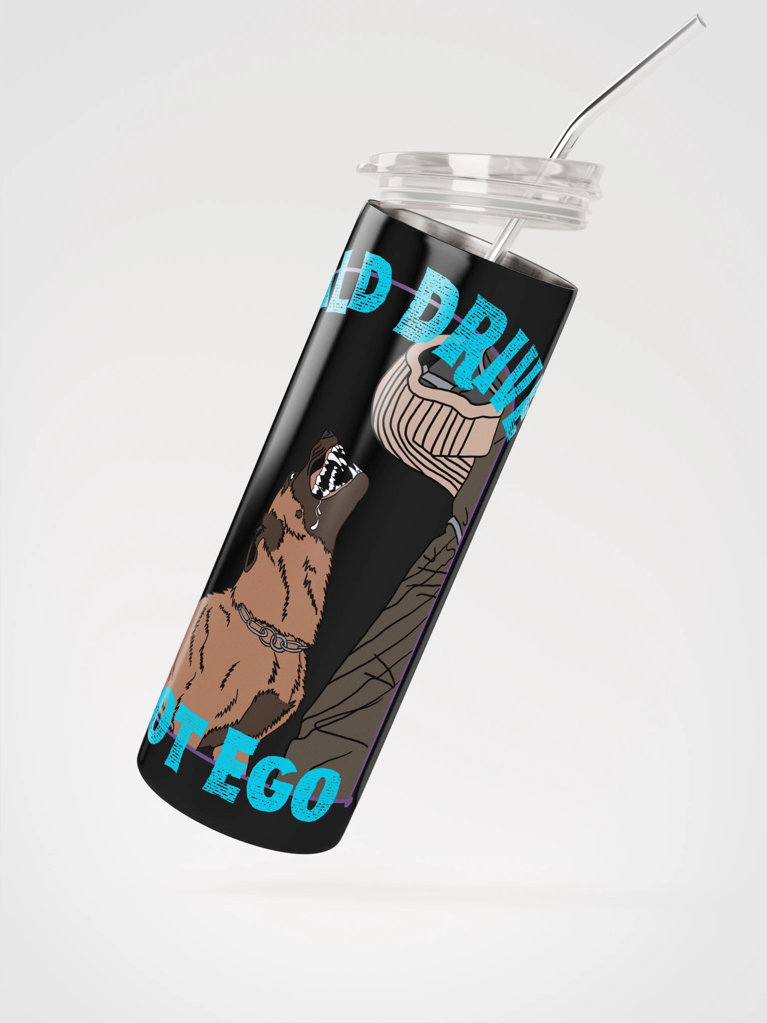 “Build Drive, Not Ego” 20oz Stainless Steel Tumbler product image (2)