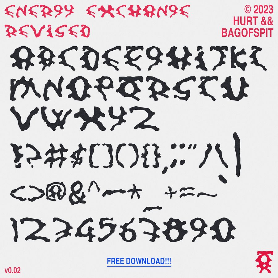 Energy Exchange Font (FREE) product image (2)