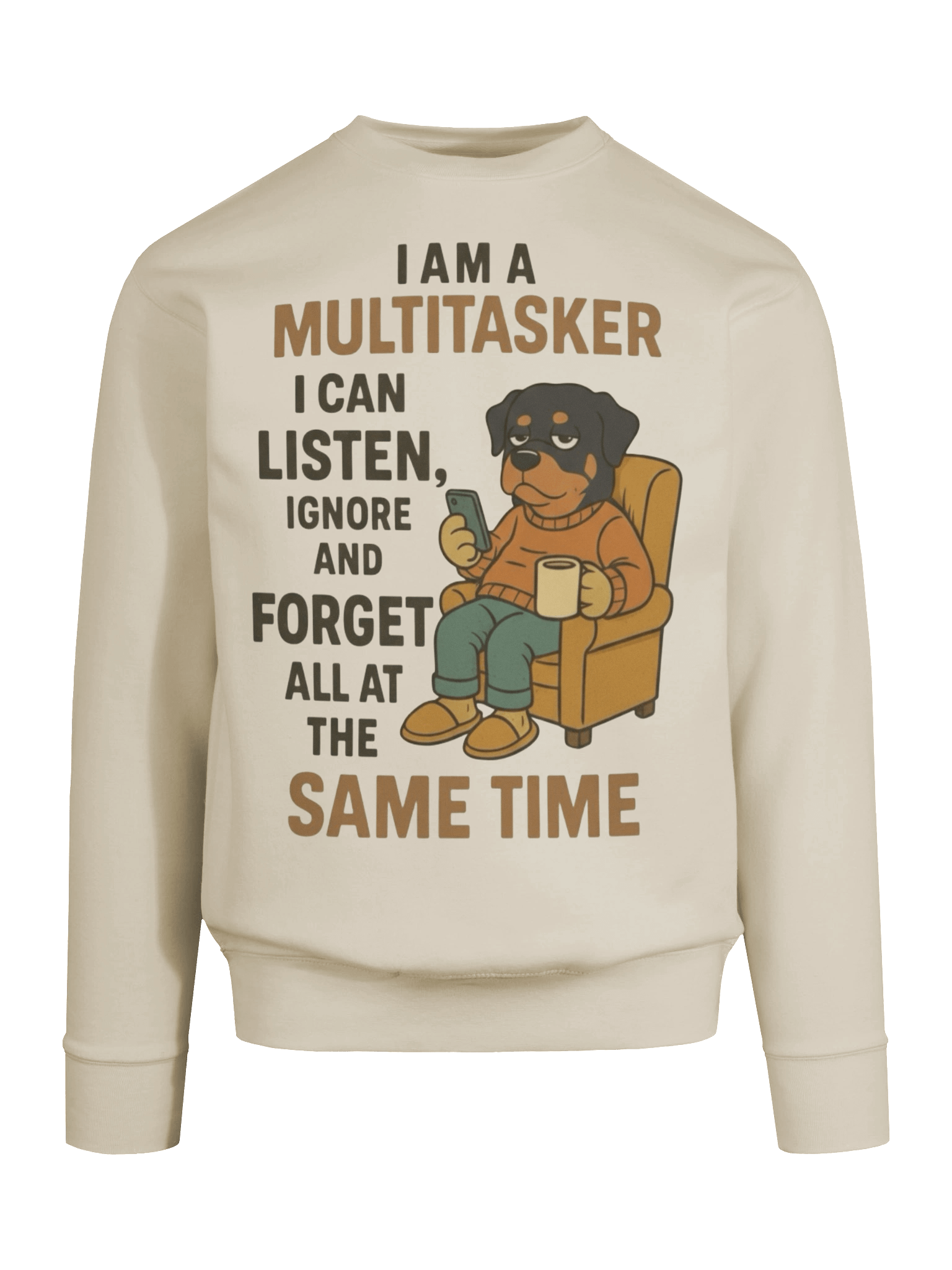 Multitasking Rottweiler Sweatshirt product image (9)