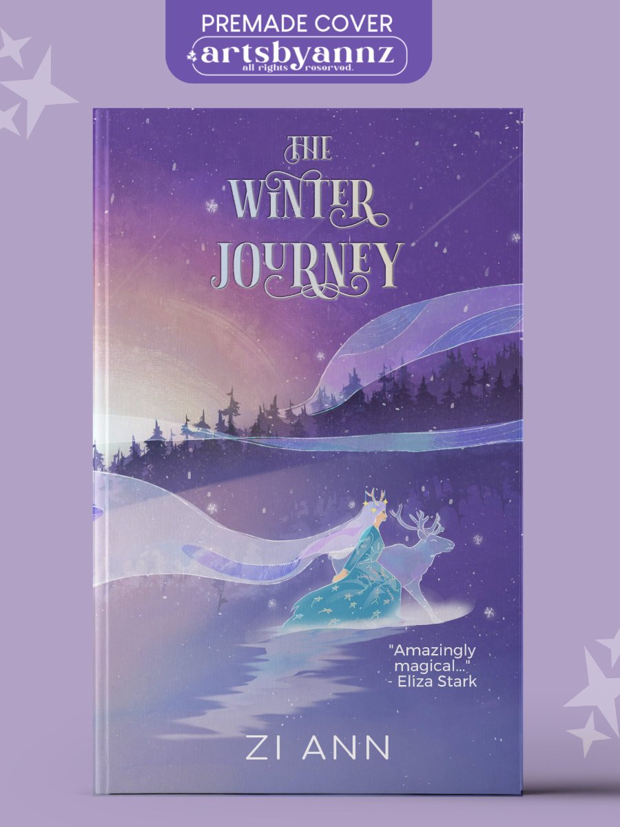 The Winter Journey: Premade Fantasy Book Cover product image (1)