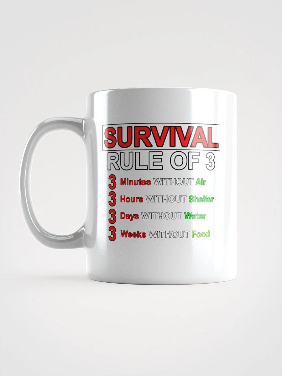 Survival Rule of 3 Mug product image (18)