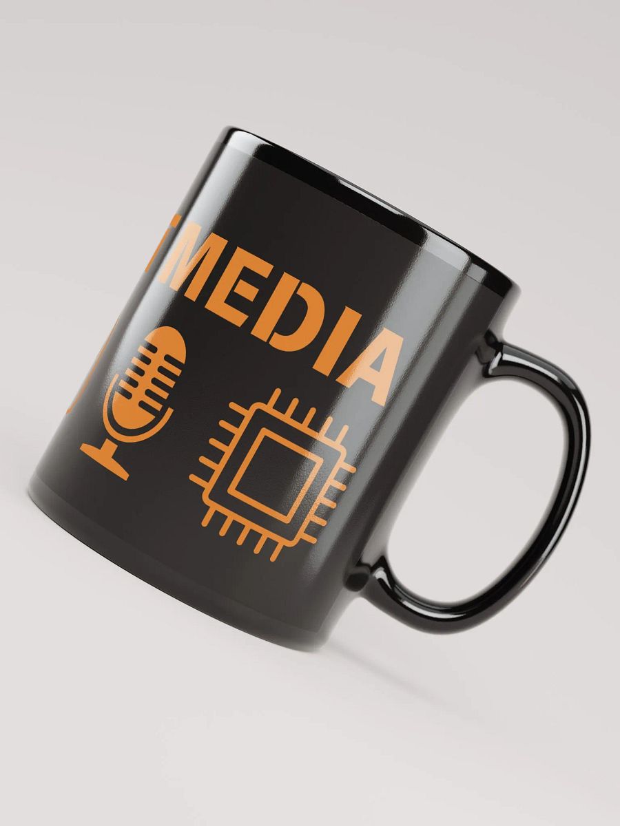 Bit By Bit Media Mug (Black) product image (4)