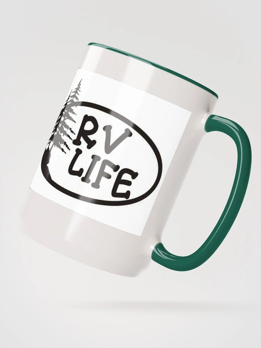 RV Life Coffee Mug (Green) product image (3)