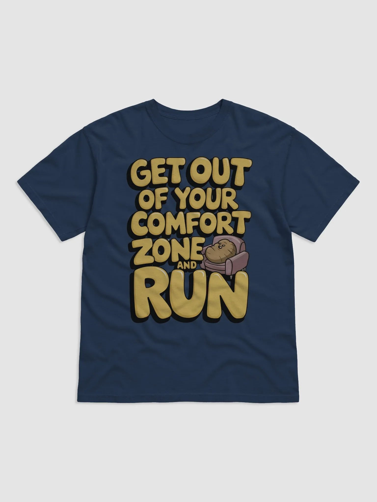 Motivational Couch Potato T-Shirt product image (3)