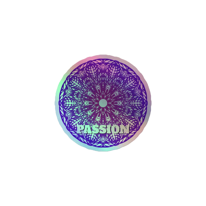 Passion Mandala Holographic Sticker Sheet product image (2)