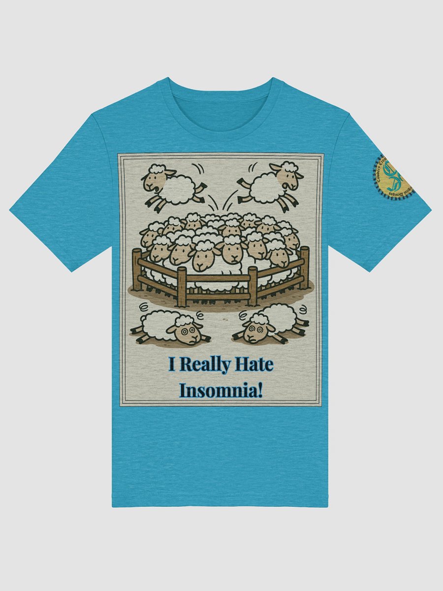 I Really Hate Insomnia (Both) Bella+Canvas Supersoft T-Shirt Colors (5) product image (50)