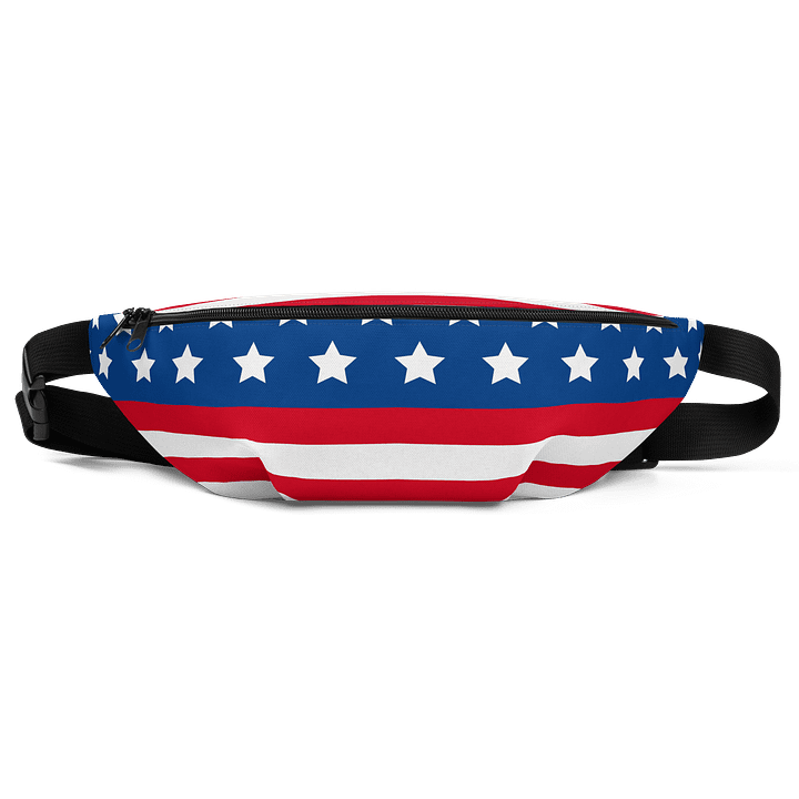 American Flag Fourth of July Fanny Pack (Waist Bag) product image (1)