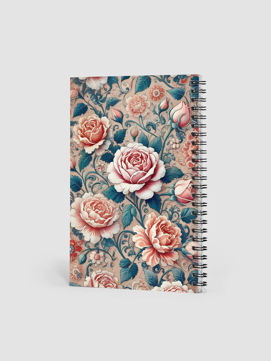 Royal Floral Spiral Notebook product image (2)