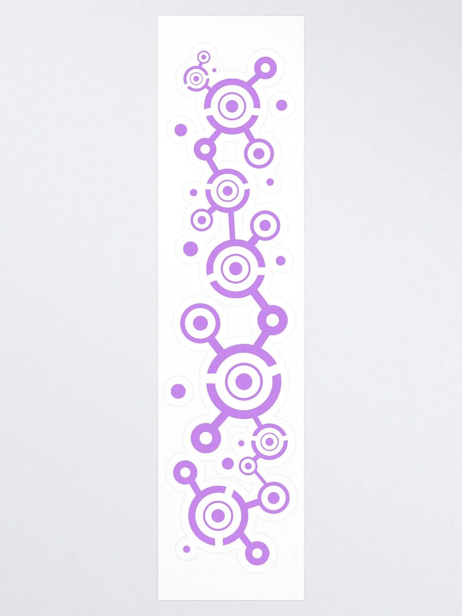 Crop Circle Design Sticker - Long product image (3)