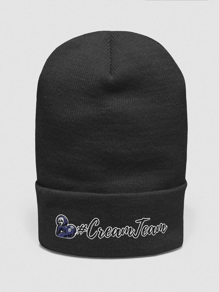 Cuffed Cream Team Beanie product image (2)