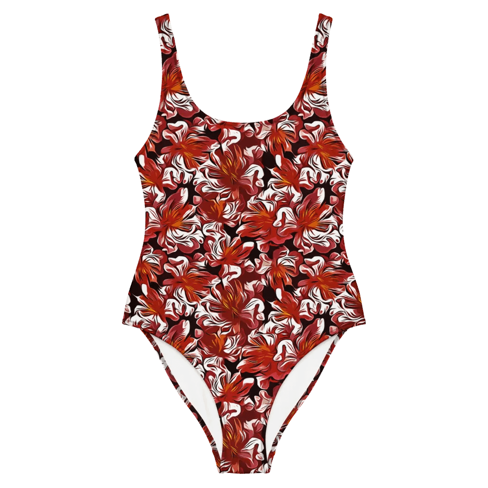 Fire Flower | One-piece swimsuit product image (7)