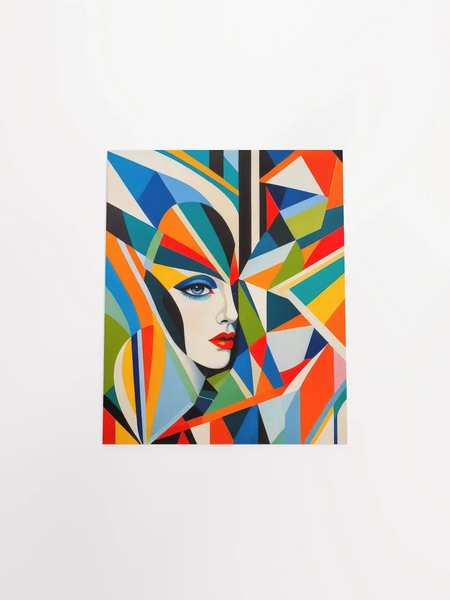 Geometric Beauty - Poster - Small and Standard Sizes - 8x10-11x14-12x16-16x20 Inches product image (4)