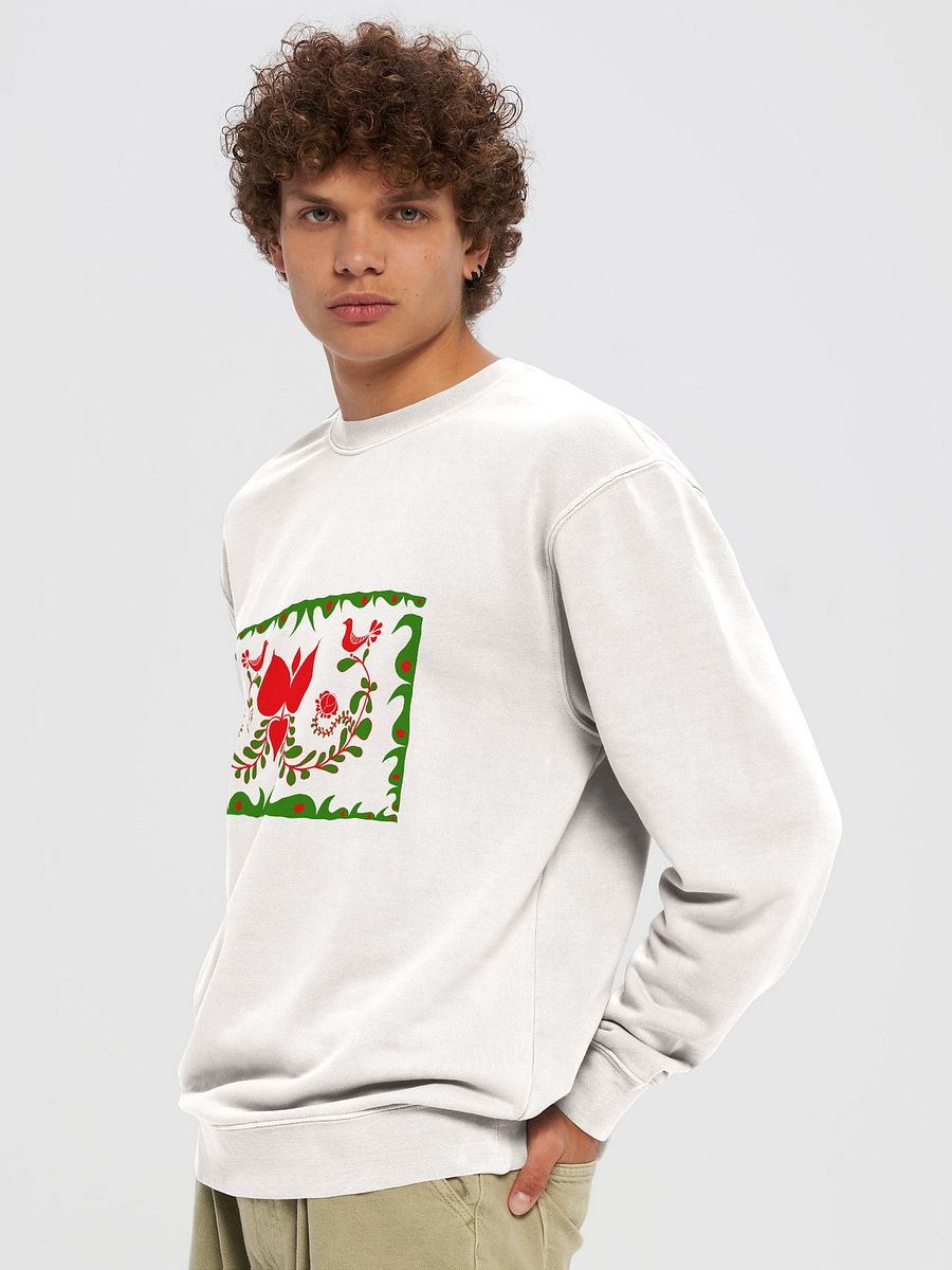 Hungarian Nature and Folk Art Motif Sweatshirt product image (5)