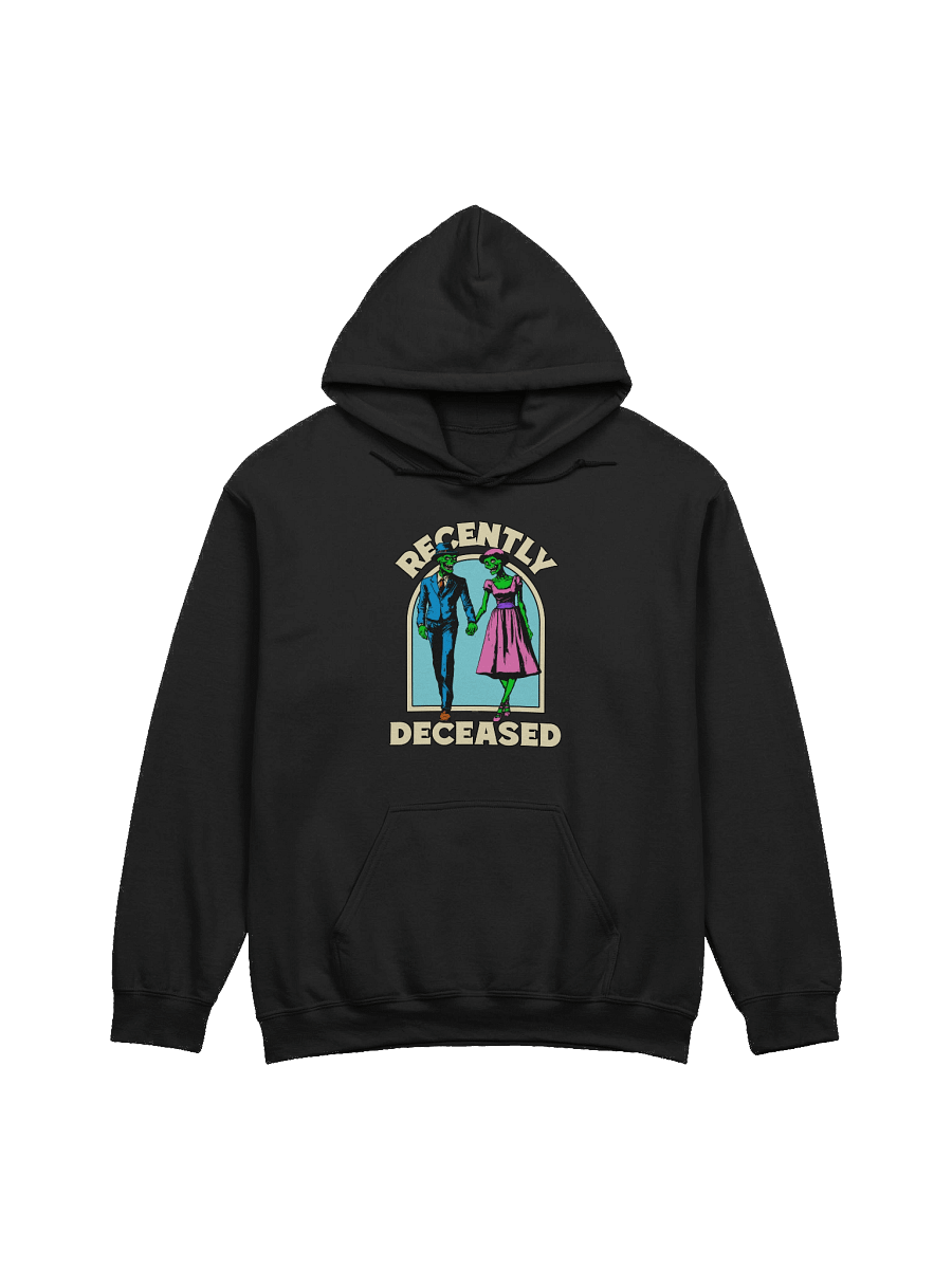 [UM Designs] Recently Deceased- Unisex Pullover Graphic Hoodie product image (1)