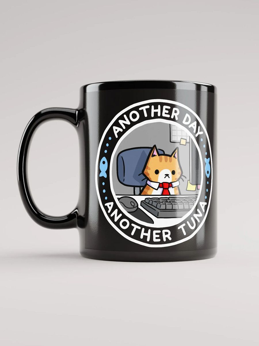 Another Day Another Tuna Mug (black) product image (6)