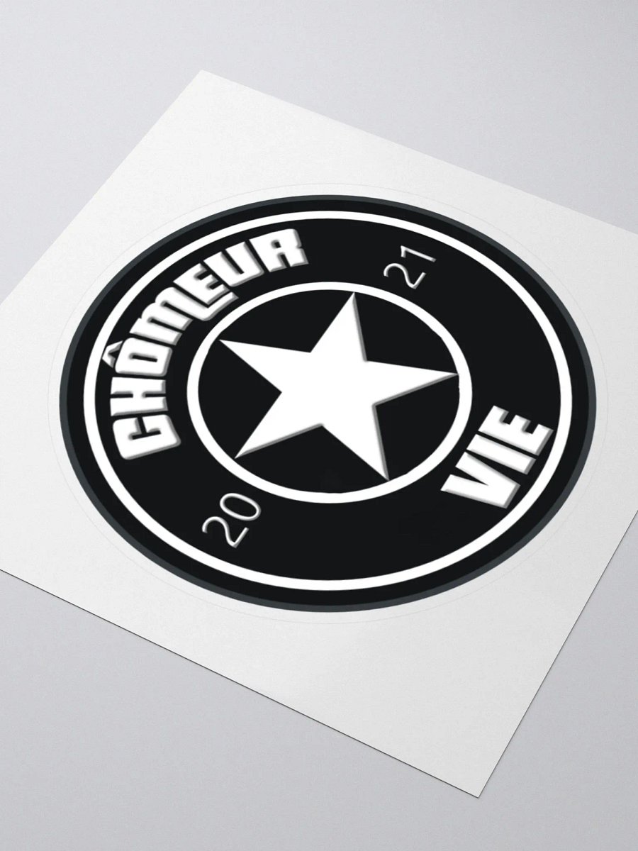 STICKER CHÔMEUR VIE product image (3)