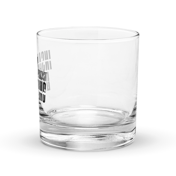 Eclipse Rocks Glass — Black Logo product image (2)
