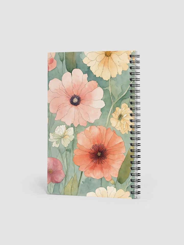 Pastel Flowers Notebook product image (2)