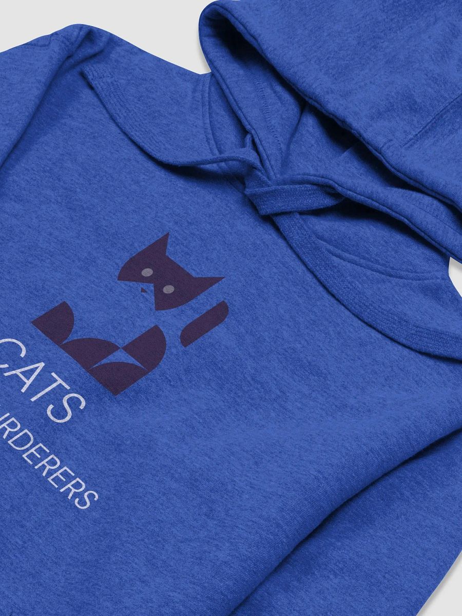 cats, cuddly murderers. stylized design, supersoft hoodie product image (3)