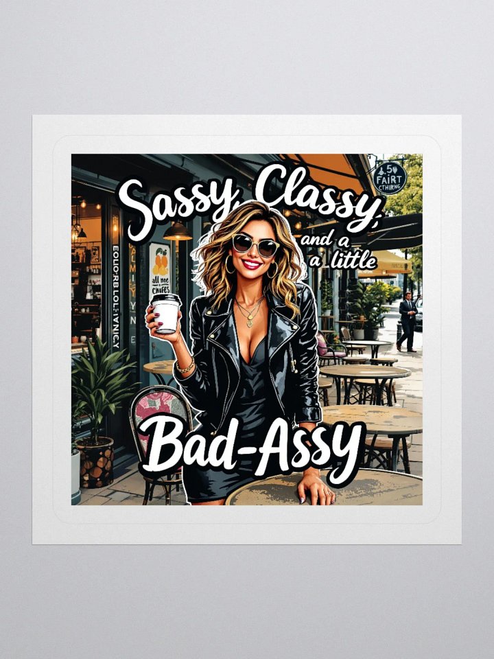 Sassy & Classy Kiss Cut Stickers product image (1)