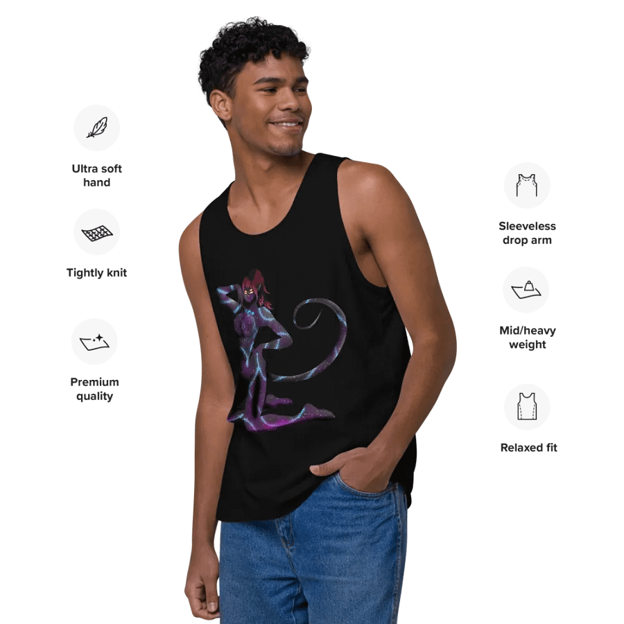 NSFW DARK MODE CHAOS Men's Tank Top product image (12)