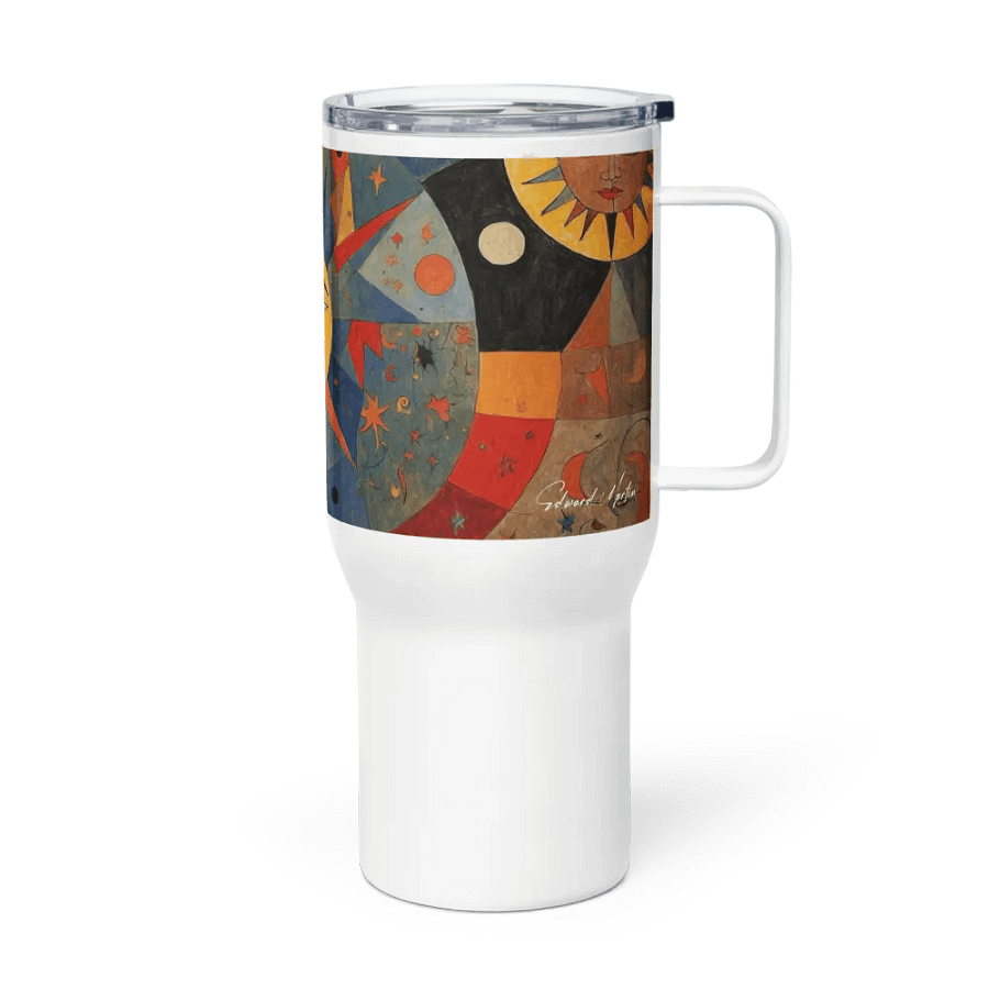 Cosmic Sunburst Travel Mug product image (4)