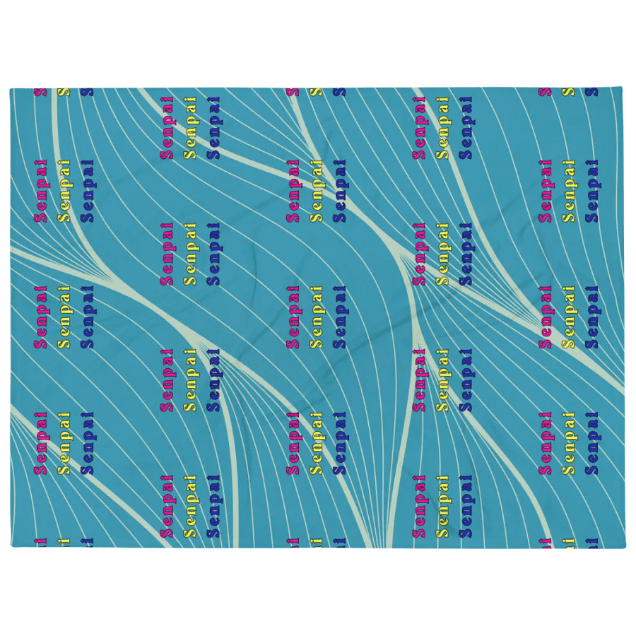 Senpai Throw Blanket product image (1)