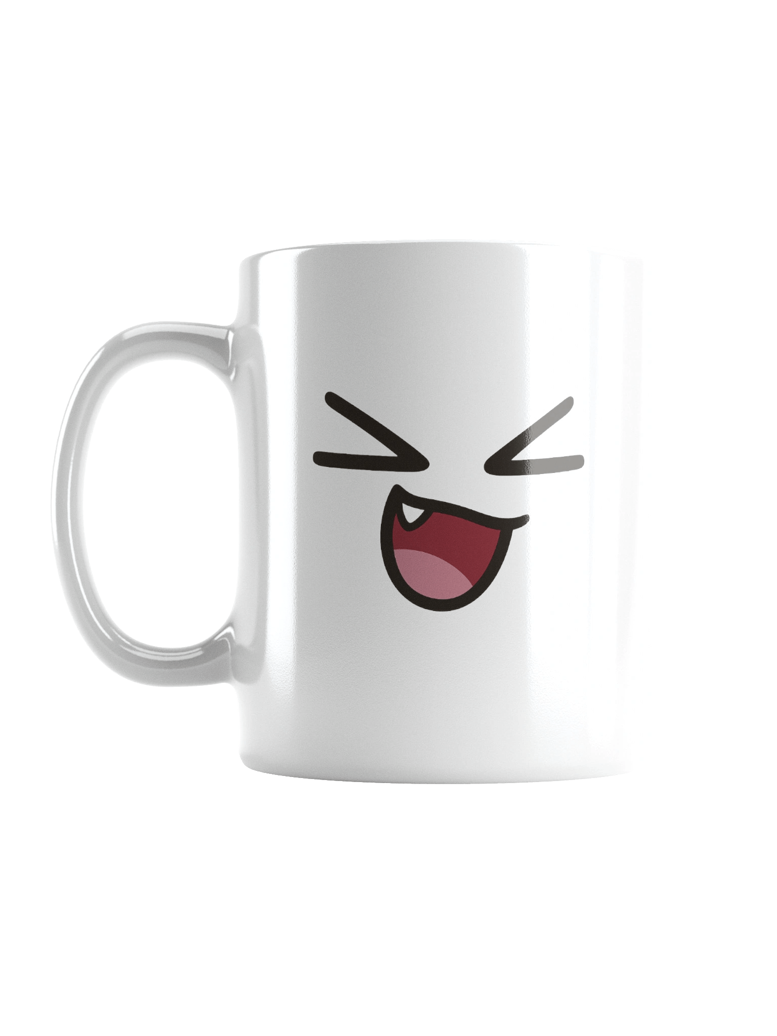 GiggleBlock Laughing Face Mug — Roblox Style Emote Cup product image (3)